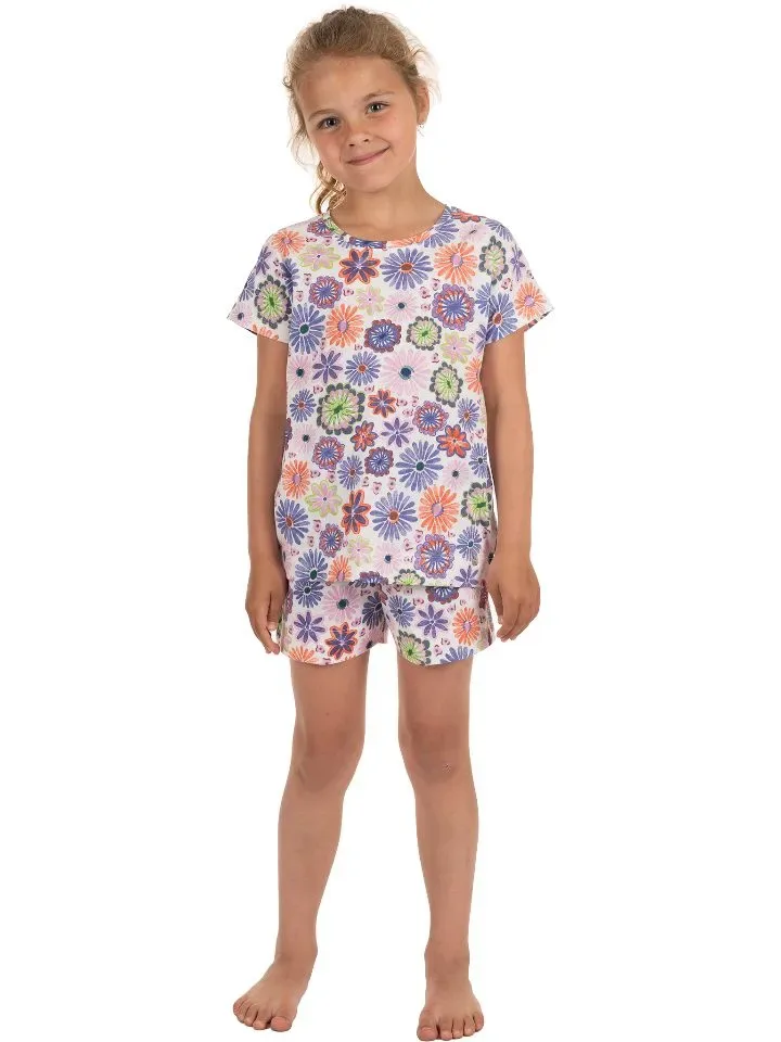 Pastunette Meisjes Pyjama: Multi color ( PAS.157 )