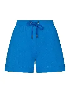 Pastunette dames pyjama / Home Wear: Blauw, t-shirt + short ( PAS.160 )