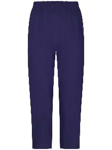 Pastunette Dames Pyjama: Dark Blue, Korte mouw / knie broek ( PAS.161 )
