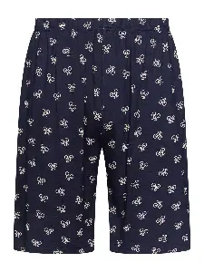 Pastunette Heren Pyjama: Blauw, Fiets motief ( pas.166)