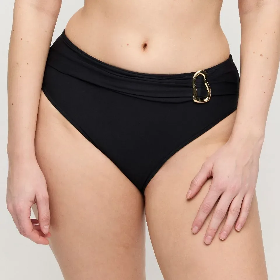 Prima Donna Swim Bikini Taille Slip: Uvita, Zwart, ( PDO.511 )