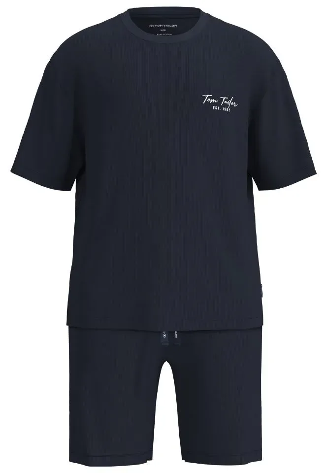 Tom Tailor Heren Home Wear / Pyjama: Blauw ( TOM.55 )