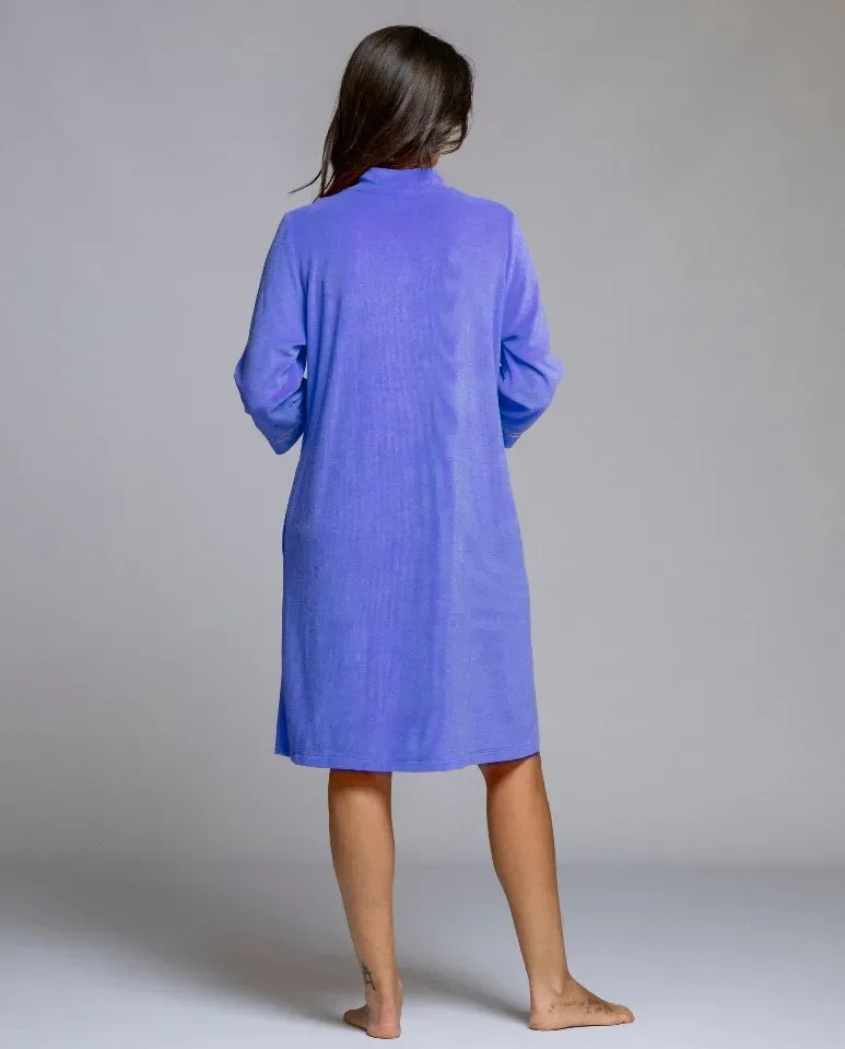 Egatex kamerjas: Blauw met rits ( EGA.522 )