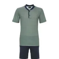 Ringella Heren pyjama: Groen ( RIN.619 )