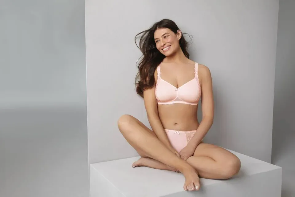 Rosa Faia Spacer bh zonder beugel: Suzette, Wild Rose, Europese Maten ( ani.568 )