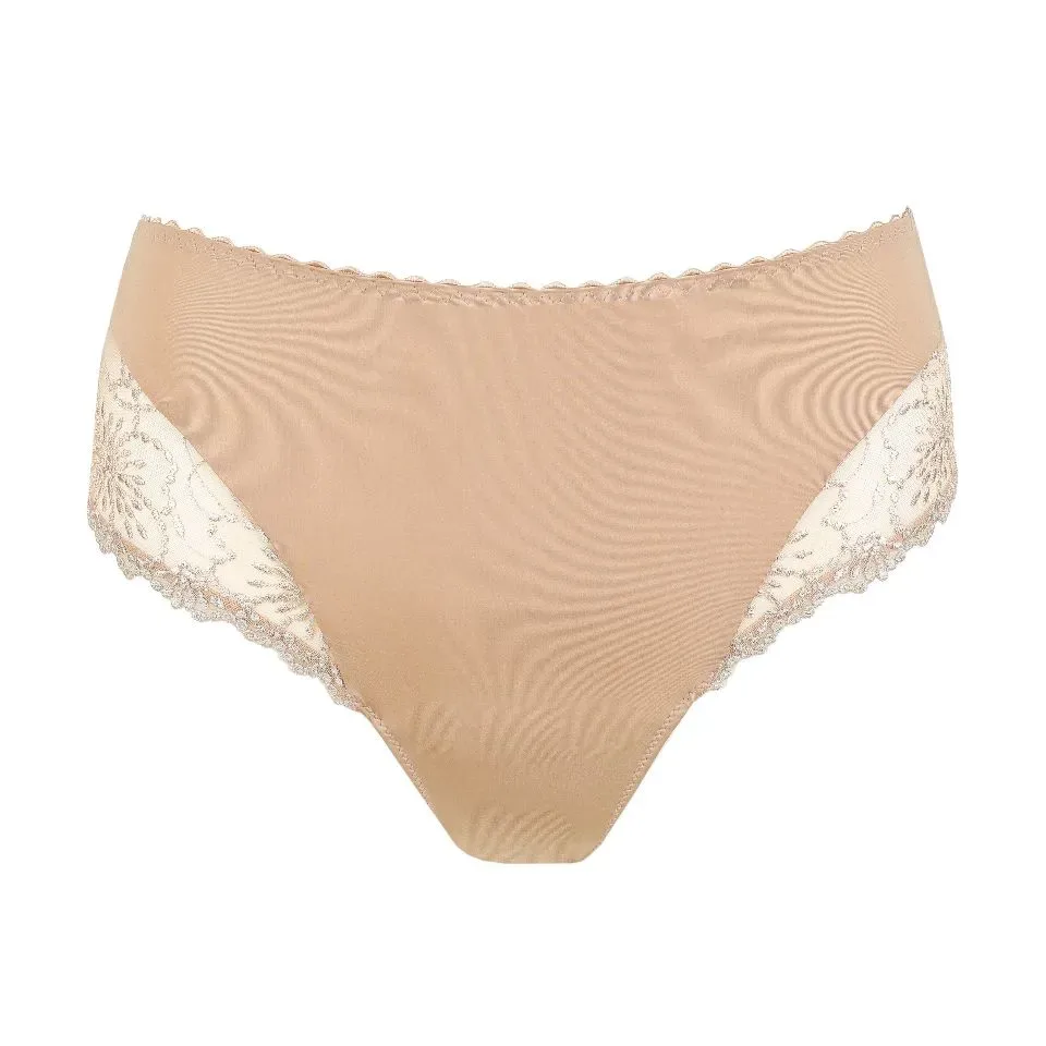 Marie Jo Taille Slip: Jane, Sand, hoog model MJO.429