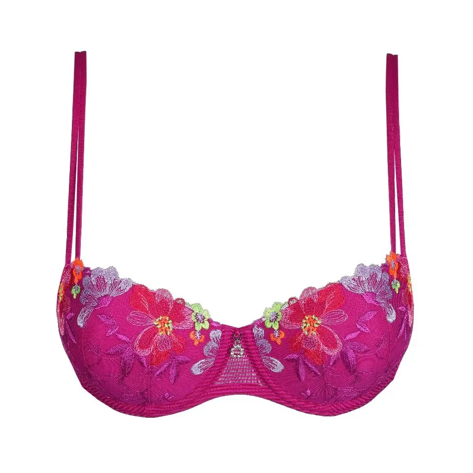 Marie Jo Voorgevormde BH: Odilly, Balconette, Wild Rose, Europese Maten ( MJO.436 )