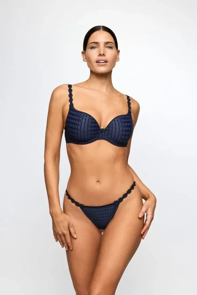 Marie jo Voorgevormde BH: Hartvorm, Avero, Velvet Blue, Europese Maten  mjo.449