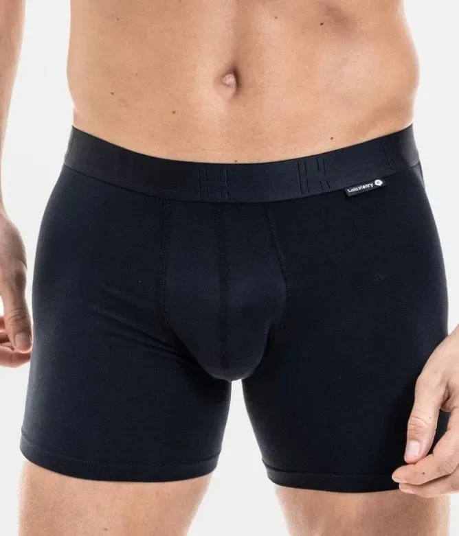 Loïc Henri Boxershort: Zwart, met ondersteuning aan de intieme zone ( HEN.1 )