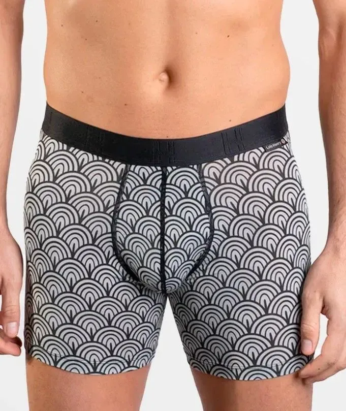 Loïc Henri Boxershort: Geprint, met ondersteuning aan de intieme zone, Modal ( HEN.2 )
