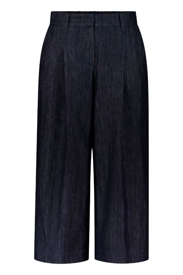 Gardeur broek: Franca19, Jeans blauw, Kuit broek ( GAR.42 )