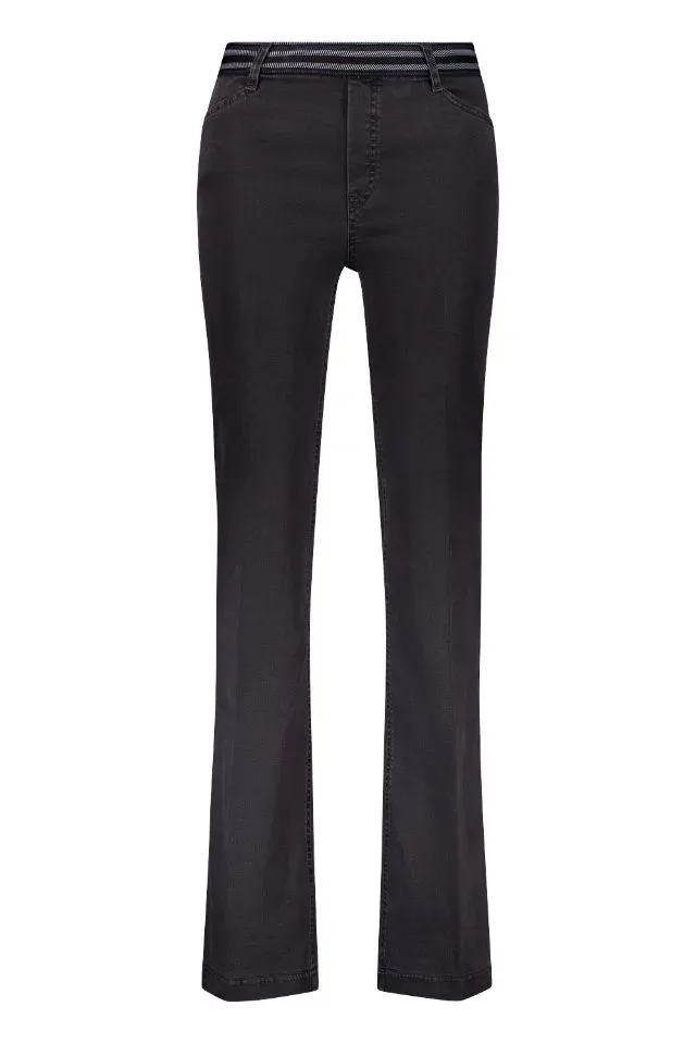 Gardeur Jeans broek: Zilla1, Donker Grijs, elastiek in de lenden ( GAR.41 )