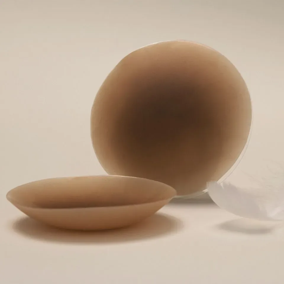 Anita Nipple Cover: Tepelcover silicone, met plak aan de binnenkant,  Zandkleur of Toffee kleur ( ANI.599 / ANI.598 )