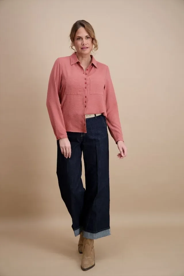 Signe Nature Bloes: Doorknoop model ( 840389 ), Vieux Rose ( Signe.1407 )