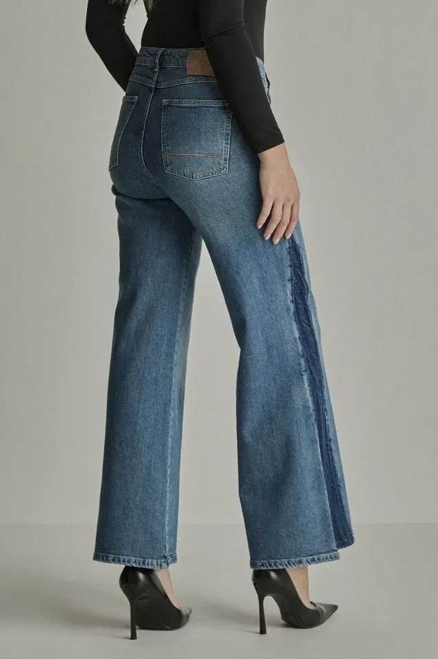 Para Mi Jeans Broek: Sharon Contras, Blue Reef, L32 ( PARA.419 )