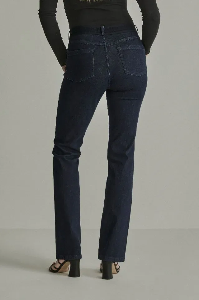 Para Mi Jeans Broek: Angie elastic, Pure Indigo, L32 ( PARA.421 )