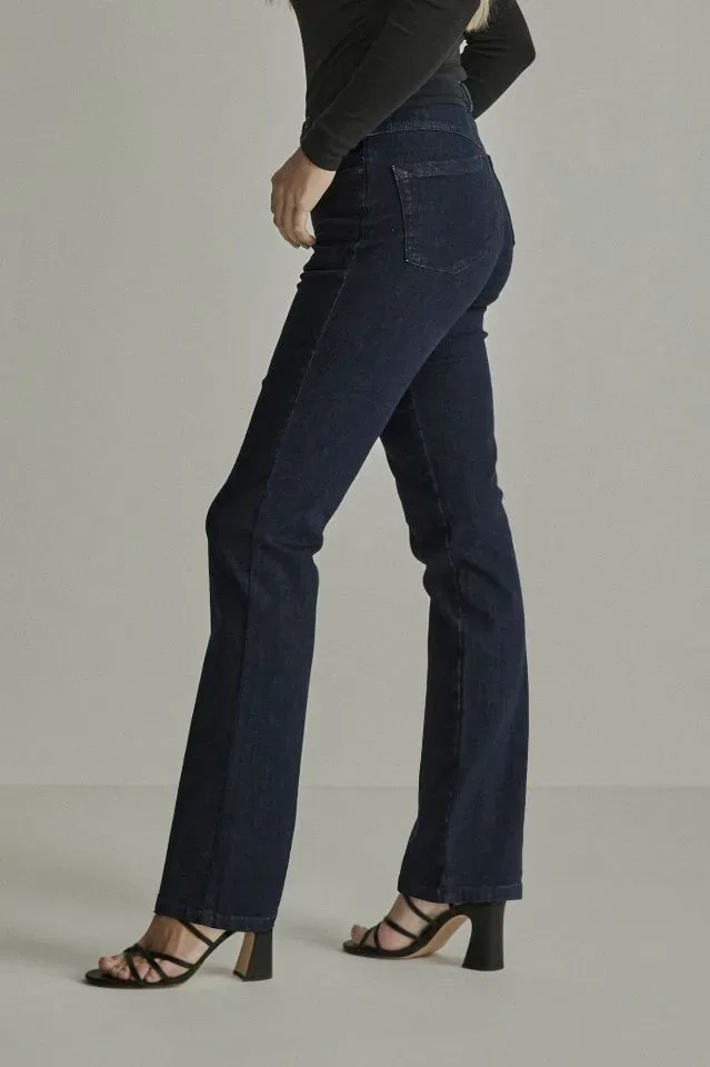 Para Mi Jeans Broek: Angie elastic, Pure Indigo, L32 ( PARA.421 )