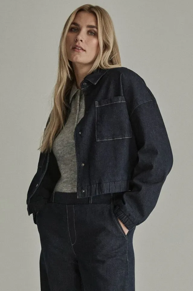 Para Mi Jeans Jeans Jas: Lynn Jacket, Indigo Blue ( PARA.424 )