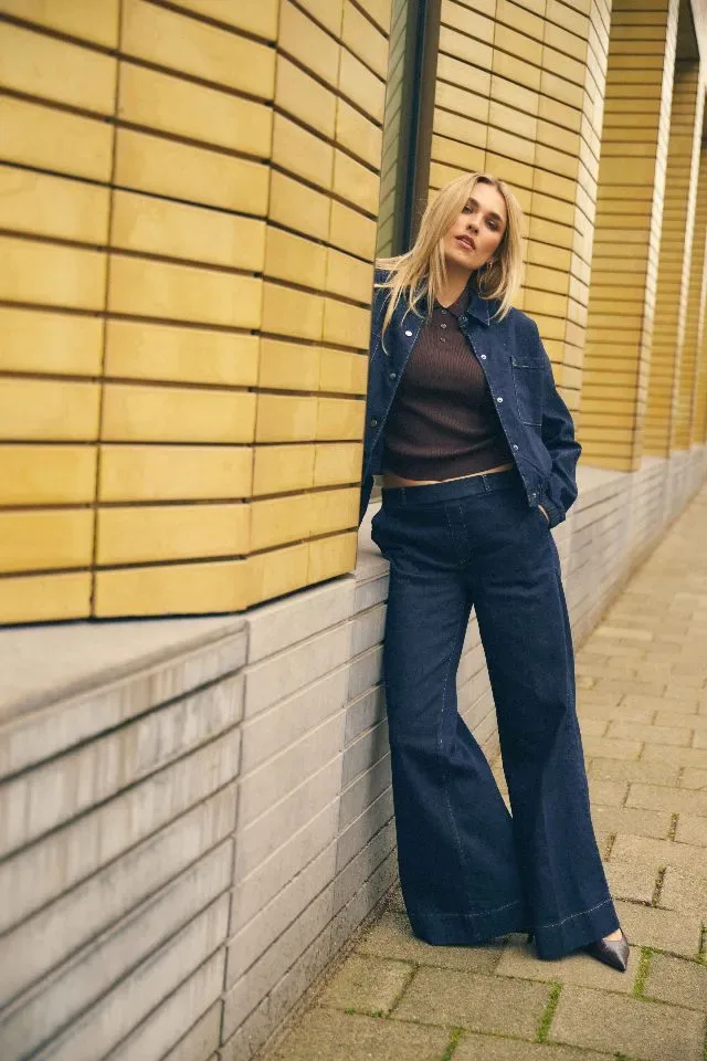 Para Mi Jeans Jeans Jas: Lynn Jacket, Indigo Blue ( PARA.424 )