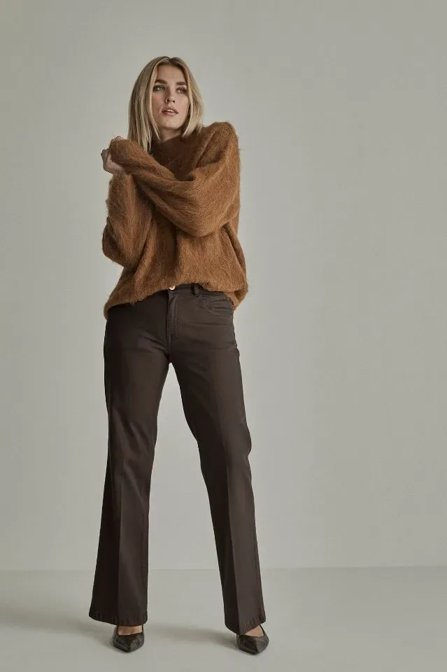 Para Mi Broek: Eve Wonder Comfort, Deep Brown, L32 ( PARA.427 )