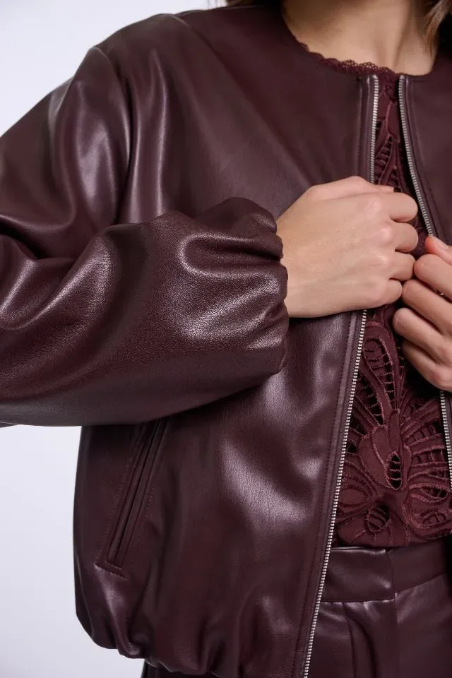 Rino & Pelle Lederen vest: Lomee, Chocolate Bean,  ( RINO.103 )