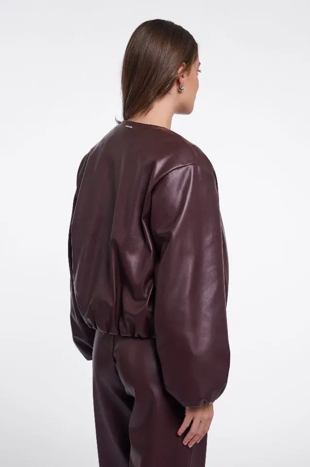 Rino & Pelle Lederen vest: Lomee, Chocolate Bean,  ( RINO.103 )