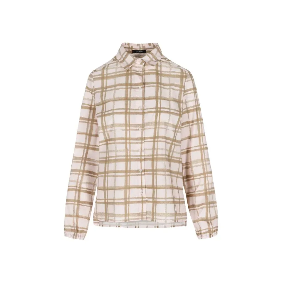 Punto One Fashion Bloes: Chloe, Roze / Camel ( ONe.100 )