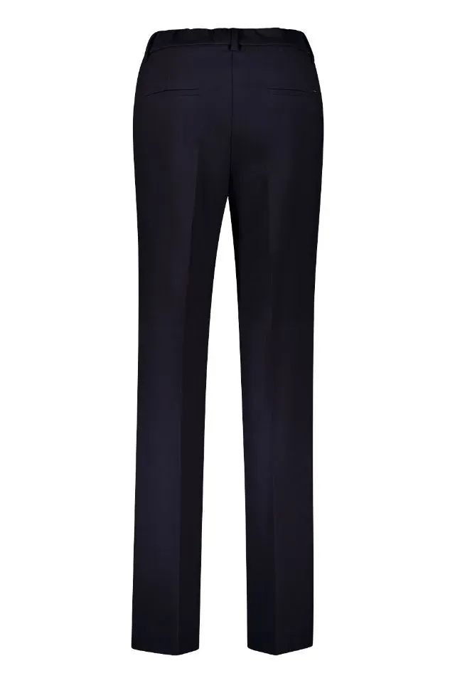 Gardeur Jeans broek: Filipa801, Donder blauw, elastiek in de lenden  gar.45