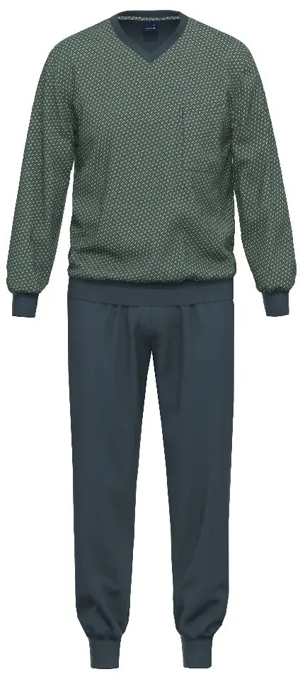 Ammann pyjama heren: Groen / blauw ( AMM.693 )