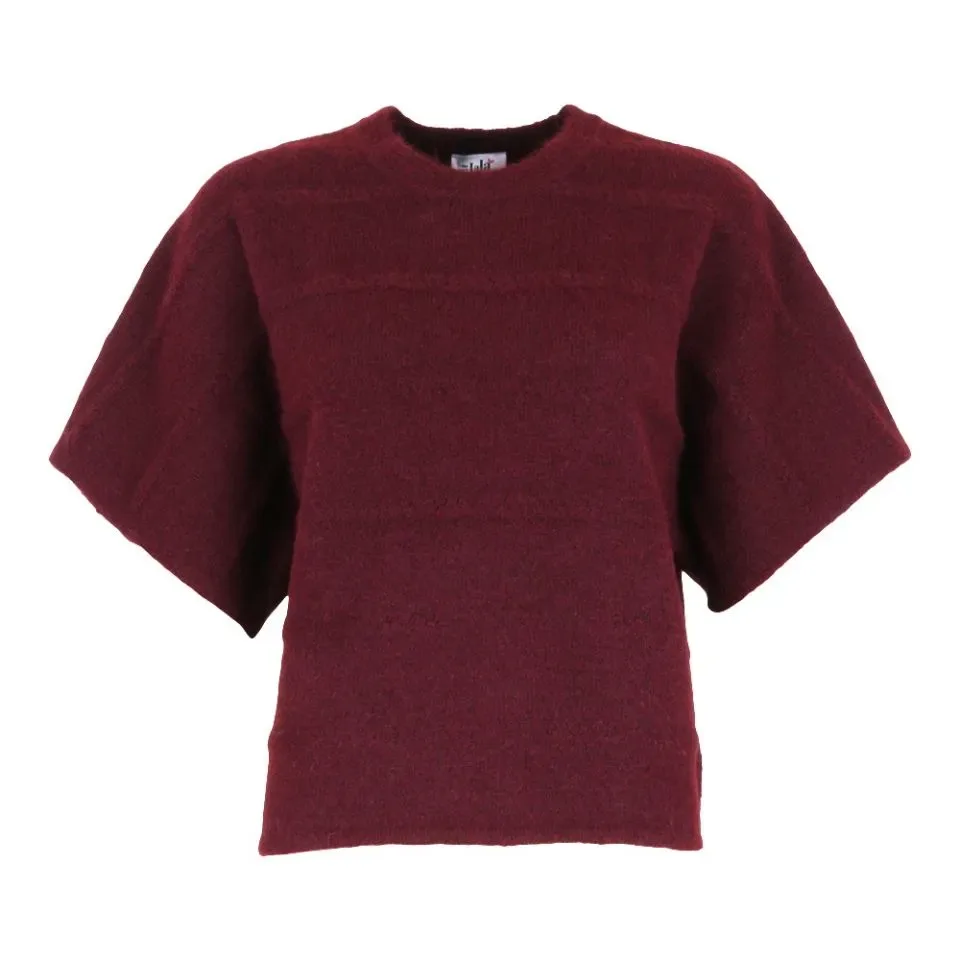She goes Lala Dames trui: Marline, Aubergine ( SHE.43 )