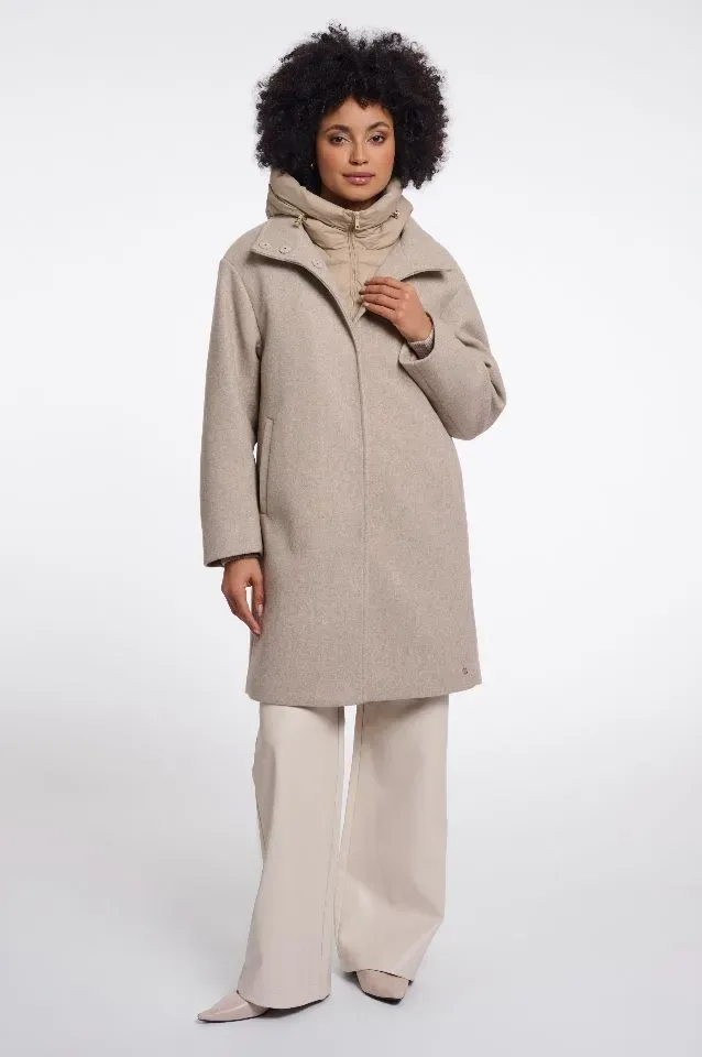 Rino & Pelle Vest & bodywarmer: Omri, Birch ( beige ) ( RINO.120 )