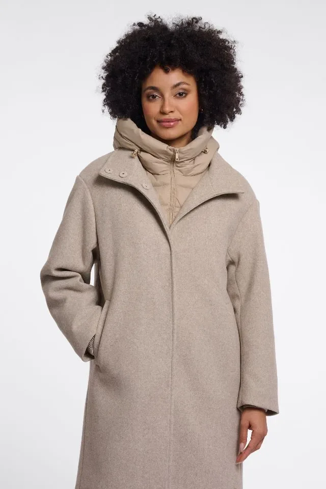 Rino & Pelle Vest & bodywarmer: Omri, Birch ( beige ) ( RINO.120 )