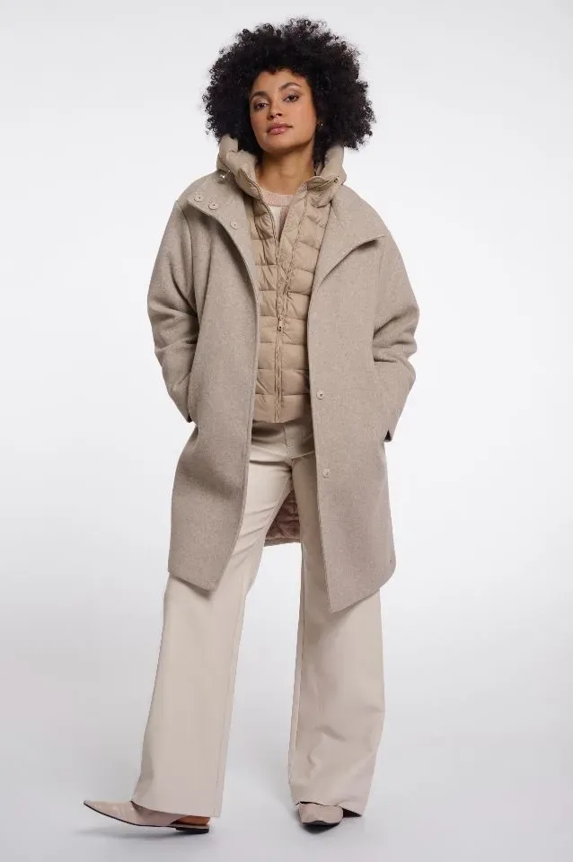 Rino & Pelle Vest & bodywarmer: Omri, Birch ( beige ) ( RINO.120 )