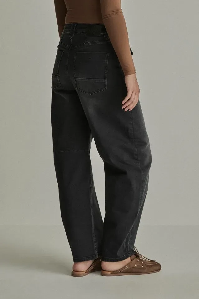 Para Mi Jeans Broek: Becca, Nightfall Black, ( Long Barrel ) ( PARA.434 )