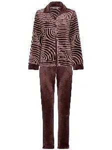 Pastunette dames Home wear: Bordeaux tinten PAS.185