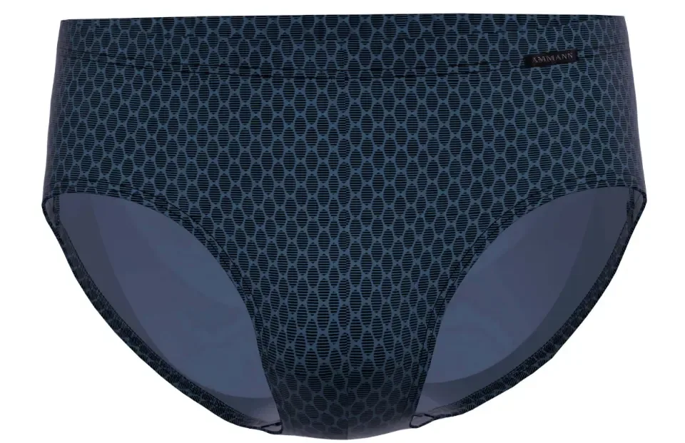 Ammann heren slip: Blauw, Midi model, tot 6xl ( amm.702 )