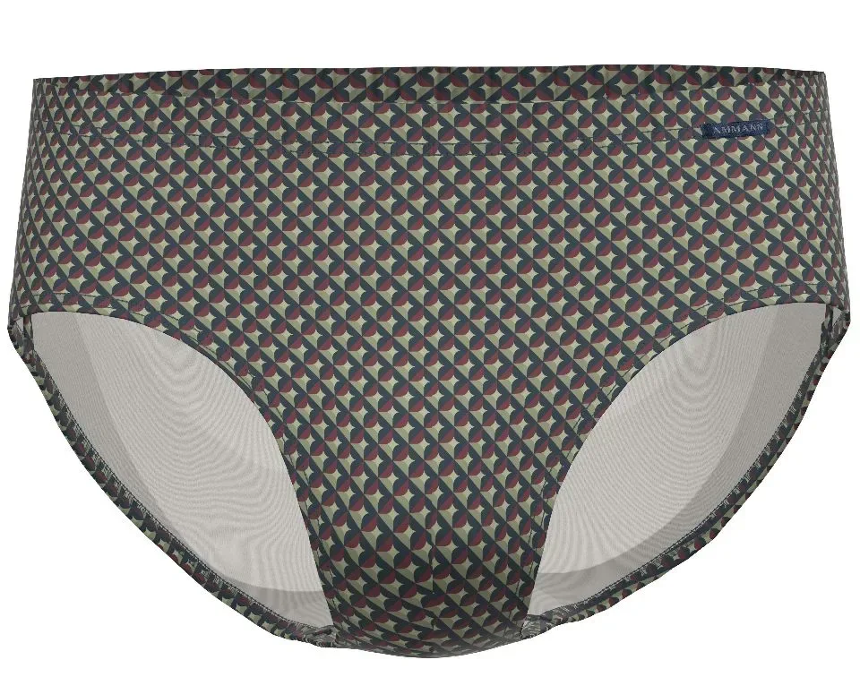Ammann heren Slip: Blauw / bordeau, tot 3XL ( AMM.704 )