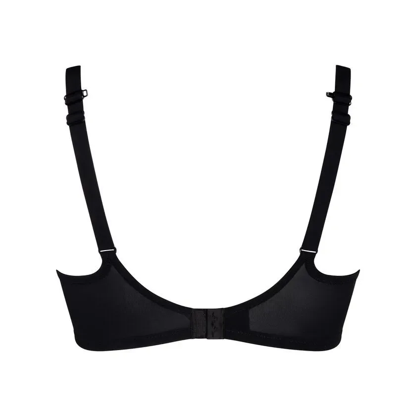 Prima Donna Twist Voorgevormde BH: Sheary, Zwart, Europese Maten ( PDO.614 )