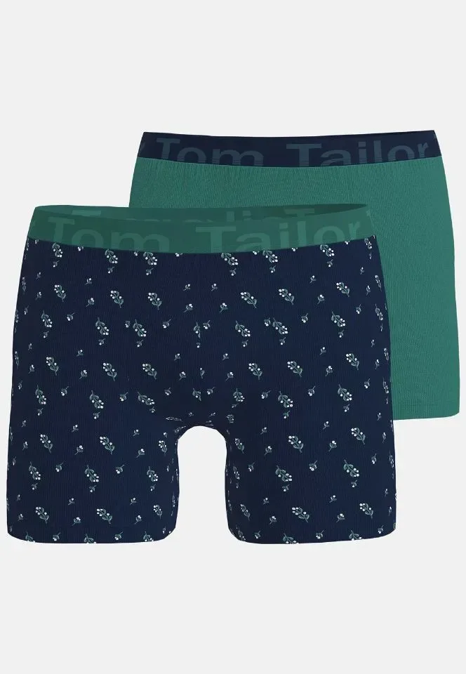Tom Tailor Boxer Short: Long Pants, Duopack ( CEC.71 )