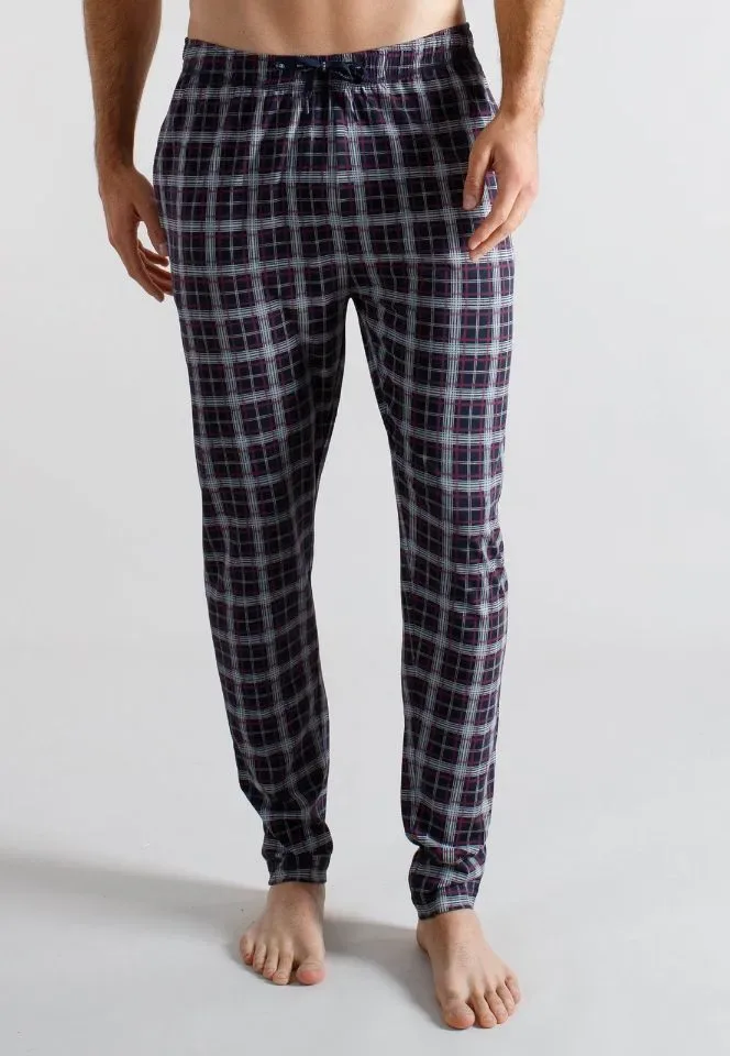 Tom Tailor Pyjama Heren: Blauw / carree broek ( CEC.75 )