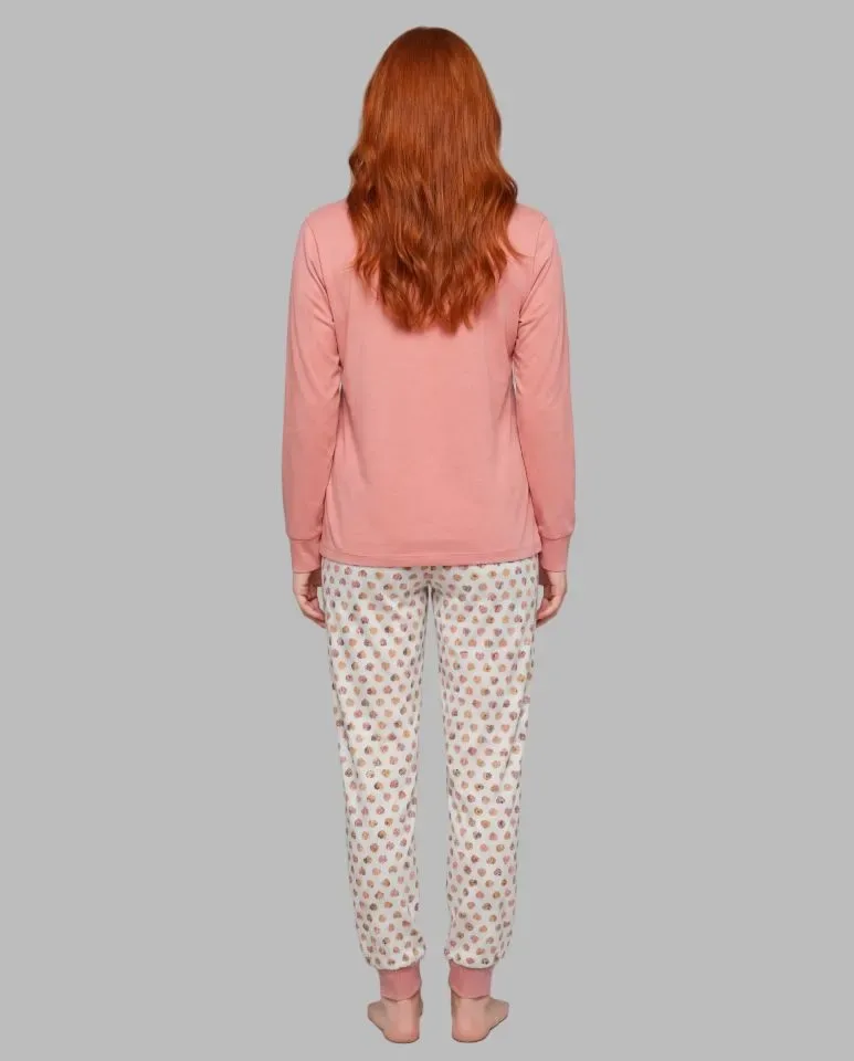 Egatex ( Senoretta ) Pyjama Dames: Peach, gemoloneerd ( EGA.542 )