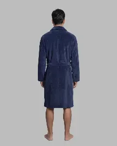 Egatex ( Soy ) Kamerjas Heren: Blauw, Fleece warm ( EGA.546 )