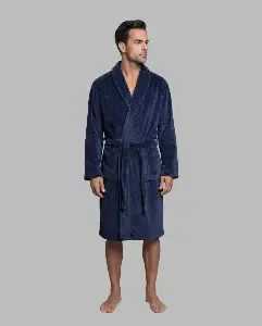 Egatex ( Soy ) Kamerjas Heren: Blauw, Fleece warm ( EGA.546 )