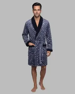 Egatex ( Soy ) Kamerjas Heren: Blauw, Super warm, ( EGA.548 )