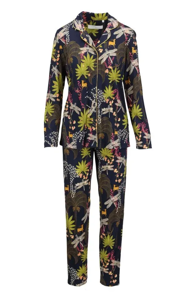 Ringella Pyjama Dames: Doorknoop model, Modal kwaliteit ( RIN.642)