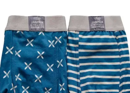 Janira Men Boxers: Duopack , Blue Paddle ( JAN.365 )