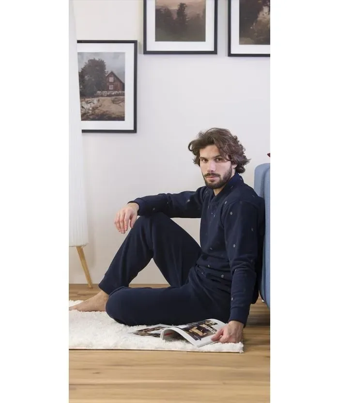 Gary Heren Pyjama: Blauw, Punto Milano ( GARY.134 )