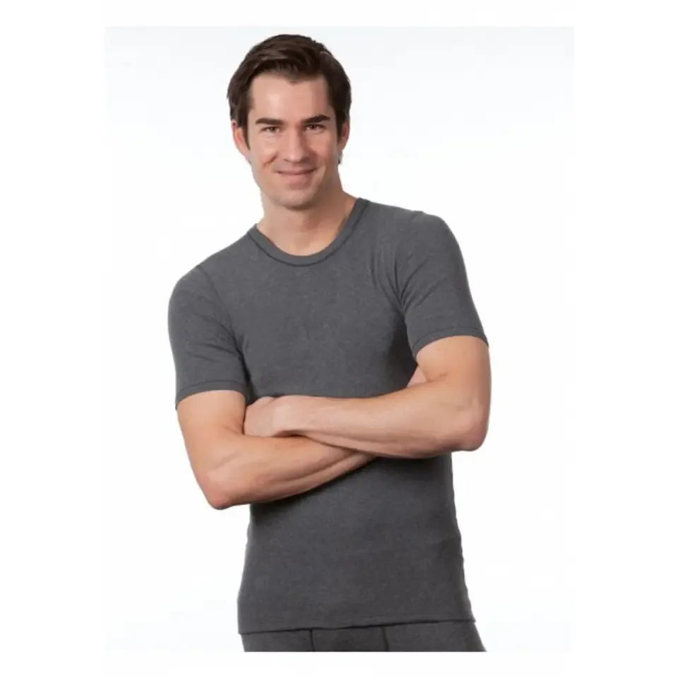 Medima warmte-ondergoed hemd korte mouwen 3941/750 zwart