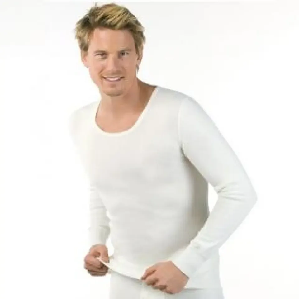 Medima warmte-ondergoed hemd lange mouwen 3992/100 wit