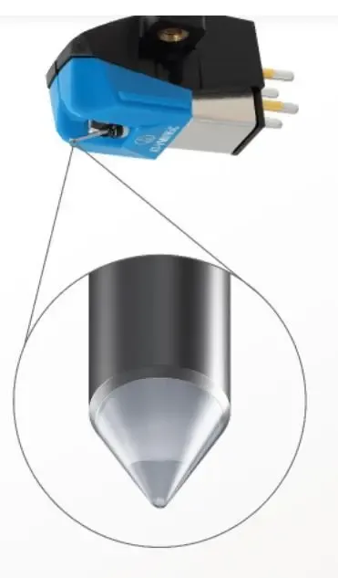 Audio Technica AT-VM95C cartridge en naald